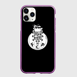 Чехол iPhone 11 Pro матовый Porto fc club sport, цвет: 3D-фиолетовый