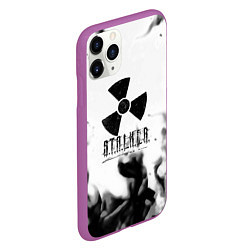 Чехол iPhone 11 Pro матовый Stalker fire steel, цвет: 3D-фиолетовый — фото 2