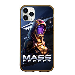 Чехол iPhone 11 Pro матовый Mass Effect Тали Зора, цвет: 3D-коричневый