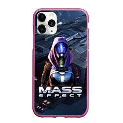 Чехол iPhone 11 Pro матовый Mass Effect ТалиЗора