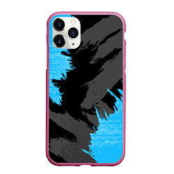 Чехол iPhone 11 Pro матовый Extreme blue