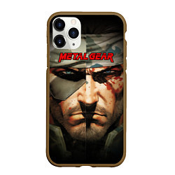 Чехол iPhone 11 Pro матовый Metal gear Venom Snake