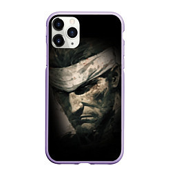 Чехол iPhone 11 Pro матовый Metal gear Venom Snake, цвет: 3D-светло-сиреневый