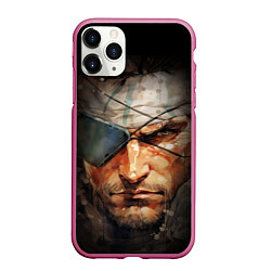 Чехол iPhone 11 Pro матовый Metal gear Venom Snake