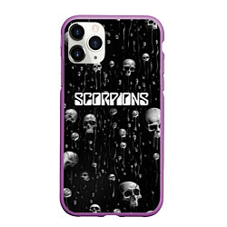 Чехол iPhone 11 Pro матовый Scorpions rock group