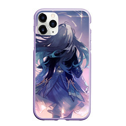 Чехол iPhone 11 Pro матовый Honkai Star Rail Firefly smile