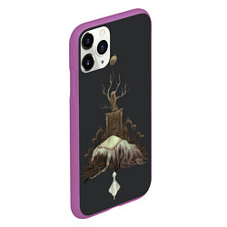 Чехол iPhone 11 Pro матовый Bloodborne Bosses - Викарий Амелия, цвет: 3D-фиолетовый — фото 2