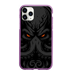 Чехол iPhone 11 Pro матовый Иллитид иллюстрация, цвет: 3D-фиолетовый