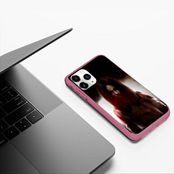 Чехол iPhone 11 Pro матовый Альма Вейд Fear тьма и свет, цвет: 3D-малиновый — фото 2