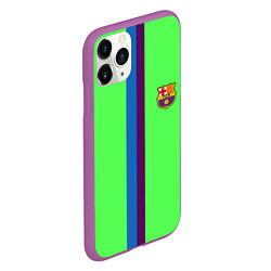 Чехол iPhone 11 Pro матовый Barcelona fc sport line, цвет: 3D-фиолетовый — фото 2