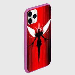 Чехол iPhone 11 Pro матовый Gabriel Ultrakill, цвет: 3D-фиолетовый — фото 2