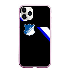 Чехол iPhone 11 Pro матовый Hoffenheim fc sport, цвет: 3D-розовый