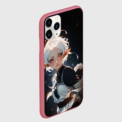 Чехол iPhone 11 Pro матовый Сильфи - Mushoku Tensei: Jobless, цвет: 3D-малиновый — фото 2