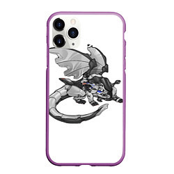 Чехол iPhone 11 Pro матовый BMW M1000RR drago