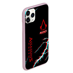 Чехол iPhone 11 Pro матовый Assassins Creed strom, цвет: 3D-розовый — фото 2