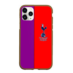 Чехол iPhone 11 Pro матовый Tottenham fc geometry