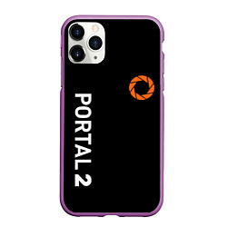 Чехол iPhone 11 Pro матовый Portal logo brend