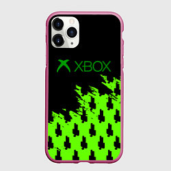 Чехол iPhone 11 Pro матовый Billie Eilish x Xbox, цвет: 3D-малиновый