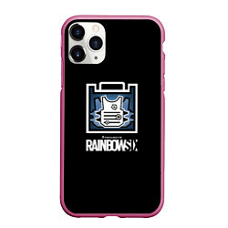 Чехол iPhone 11 Pro матовый Rainbnow six онлайн шутер