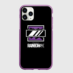 Чехол iPhone 11 Pro матовый Tom Clansi ubisoft, цвет: 3D-фиолетовый