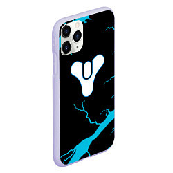 Чехол iPhone 11 Pro матовый Destiny storm, цвет: 3D-светло-сиреневый — фото 2