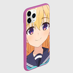 Чехол iPhone 11 Pro матовый Моя подруга олениха Нокотан Торако Коси, цвет: 3D-фиолетовый — фото 2