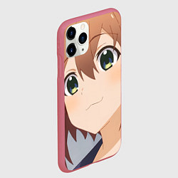Чехол iPhone 11 Pro матовый Моя подруга олениха Нокотан Ноко Сиканоко, цвет: 3D-малиновый — фото 2