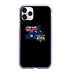 Чехол iPhone 11 Pro матовый GTA 5 London