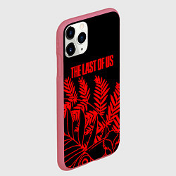 Чехол iPhone 11 Pro матовый The last of us tropic, цвет: 3D-малиновый — фото 2