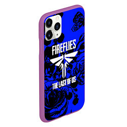 Чехол iPhone 11 Pro матовый The Last of Us rose, цвет: 3D-фиолетовый — фото 2