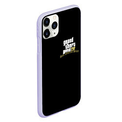 Чехол iPhone 11 Pro матовый GTA 6 logo game, цвет: 3D-светло-сиреневый — фото 2