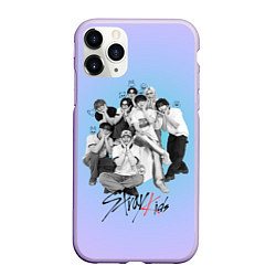 Чехол iPhone 11 Pro матовый Stray Kids family photo