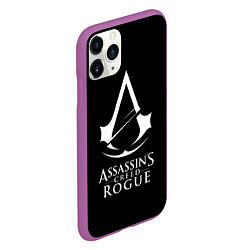 Чехол iPhone 11 Pro матовый Assassins Creed rogue, цвет: 3D-фиолетовый — фото 2