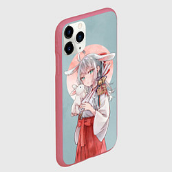 Чехол iPhone 11 Pro матовый Аля иногда кокетничает со мной по-русски - Алиса, цвет: 3D-малиновый — фото 2