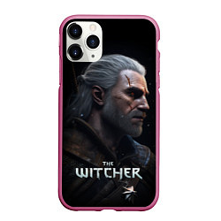 Чехол iPhone 11 Pro матовый The Witcher poster