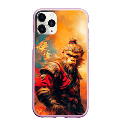 Чехол iPhone 11 Pro матовый Black Myth Wukong осень