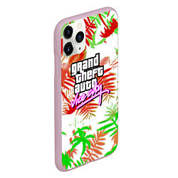 Чехол iPhone 11 Pro матовый GTA tropicano steel, цвет: 3D-розовый — фото 2