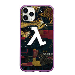 Чехол iPhone 11 Pro матовый Half life empress skin, цвет: 3D-фиолетовый