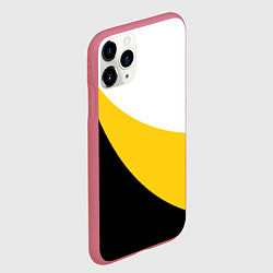 Чехол iPhone 11 Pro матовый Сокрушу пред ним врагов его большая Ника, цвет: 3D-малиновый — фото 2