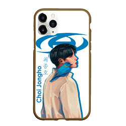 Чехол iPhone 11 Pro матовый Ateez Choi Jongho