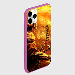 Чехол iPhone 11 Pro матовый Stalker выживший, цвет: 3D-фиолетовый — фото 2