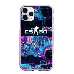 Чехол iPhone 11 Pro матовый CS GO neon blob