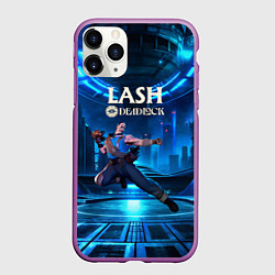 Чехол iPhone 11 Pro матовый Lash Deadlock, цвет: 3D-фиолетовый