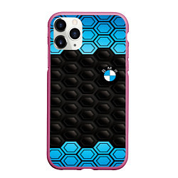 Чехол iPhone 11 Pro матовый BMW carbon auto