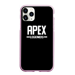 Чехол iPhone 11 Pro матовый Apex legends logo white