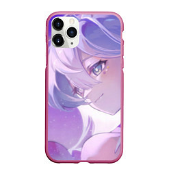 Чехол iPhone 11 Pro матовый Honkai Star Rail Robin, цвет: 3D-малиновый