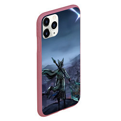 Чехол iPhone 11 Pro матовый Honkai Star Rail Feixiao, цвет: 3D-малиновый — фото 2