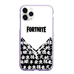 Чехол iPhone 11 Pro матовый Fortnite japan game