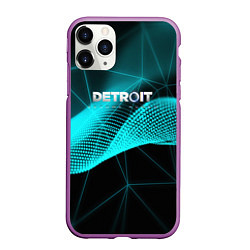 Чехол iPhone 11 Pro матовый Detroit become human games