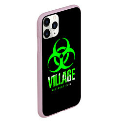 Чехол iPhone 11 Pro матовый Resident Evil8 toxic, цвет: 3D-розовый — фото 2